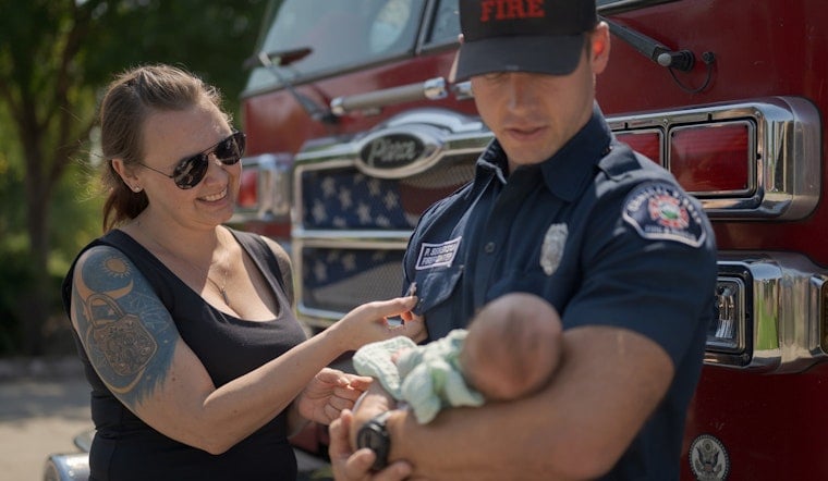 Puyallup-Area Firefighters Reunite With Baby Girl Born Five Weeks Early En Route to ER