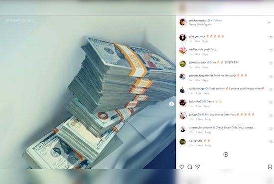 Quartz Hill Rapper Charged in $8.1M Stolen Treasury Check Scheme