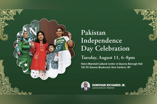 Queens Borough Hall To Throw Pakistan Independence Bash With Biryani, Beats