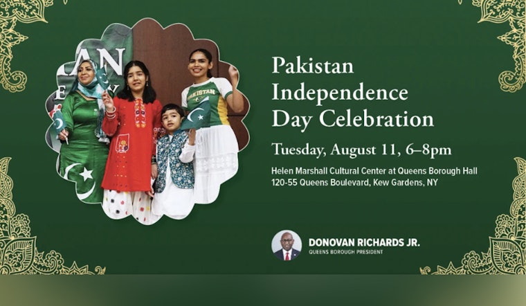 Queens Borough Hall To Throw Pakistan Independence Bash With Biryani, Beats