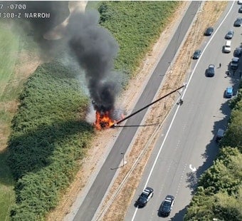 Redmond Crash Sends Car Off Willows Road Trail Into Utility Pole, Sparks Fire