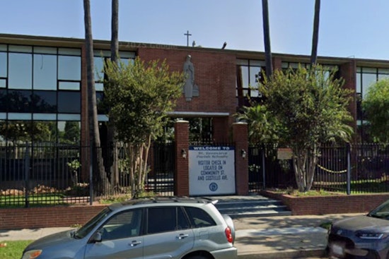 Rep. Rivas Tours Panorama City School's New $29M Theater, Parish Hall