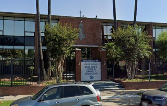 Rep. Rivas Tours Panorama City School's New $29M Theater, Parish Hall