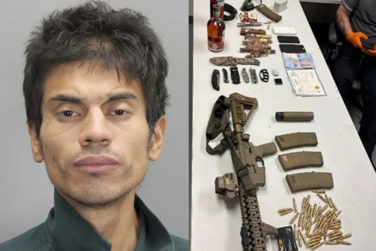 Reston Man Nabbed With Stolen AR-15 an Hour After Garage Break-In