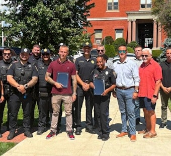 Revere Officers Revive Drowning Toddler, Named August's Employees of the Month