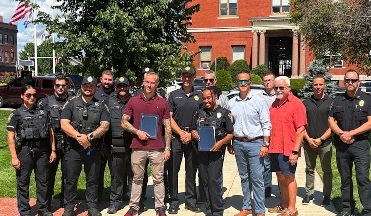 Revere Officers Revive Drowning Toddler, Named August's Employees of the Month