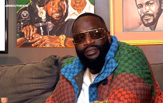 Rick Ross Turns Great American Ball Park Into a Boss Celebration After Reds Win