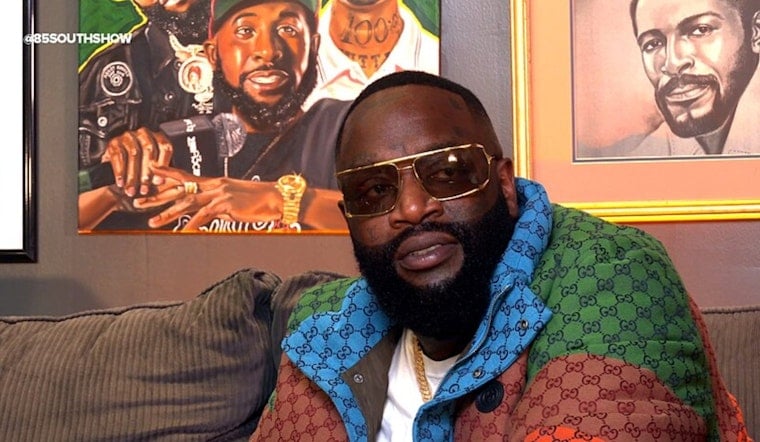 Rick Ross Turns Great American Ball Park Into a Boss Celebration After Reds Win