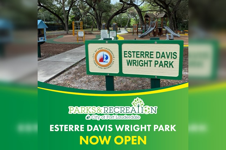 River Oaks Pocket Park Reopens With New Playground, Fitness Gear