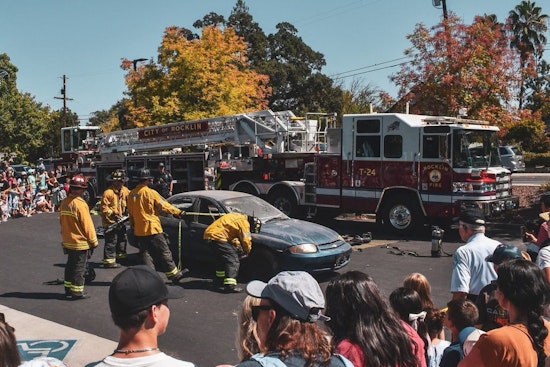 Rocklin Marks 25 Years Since 9/11 With Helicopter Rescue, K-9 Show