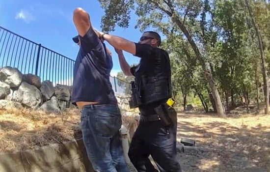 Rocklin Police Pull Arkansas Fugitive From Antelope Creek Brush After Foot Chase
