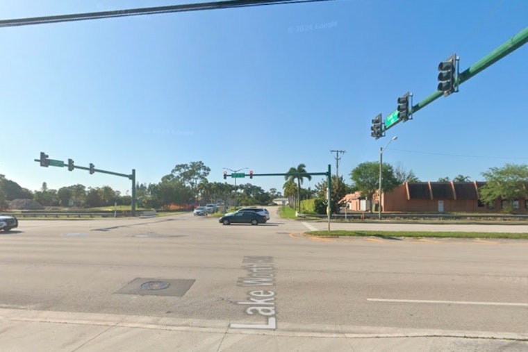 Rollover Crash Near Lake Worth Beach Traps Driver, Trauma Hawk Airlifts Victim