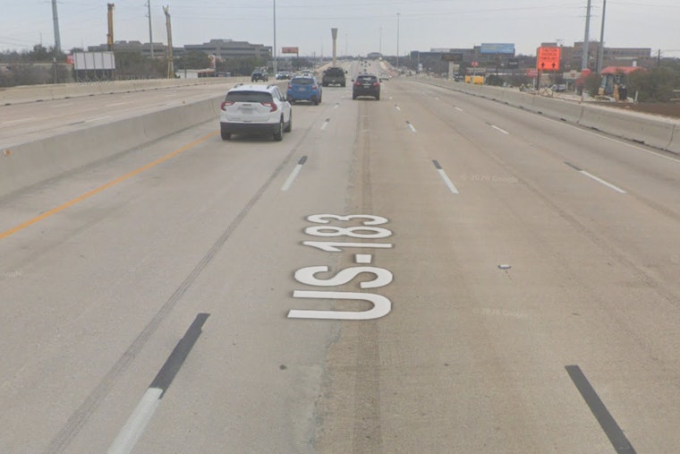 Rollover Crash Shuts Lanes on Austin's US 183, Driver Hospitalized