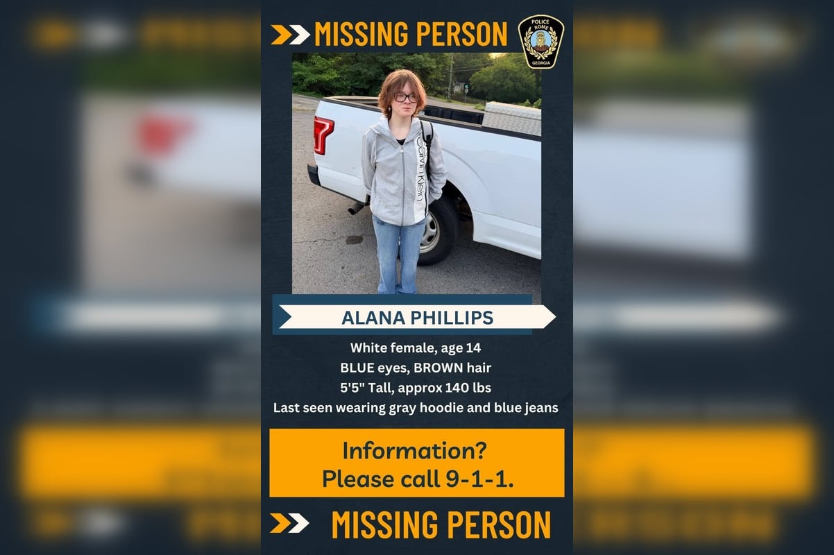 Rome Police Search for Missing 14-Year-Old Last Seen in Shannon