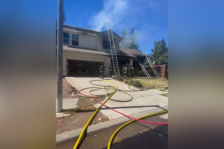 Roseville House Fire Sends Two to Hospital, Bystanders Pull Family to Safety