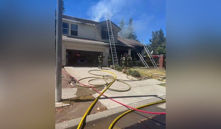Roseville House Fire Sends Two to Hospital, Bystanders Pull Family to Safety