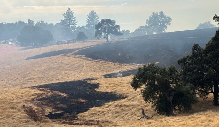 Ross Fire Torches 20 Acres Near Murphys, Forces Zone CCU-133 Evacuation