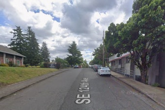 RV and Shed Fire Sparks Grass Blazes on SE 124th in East Portland
