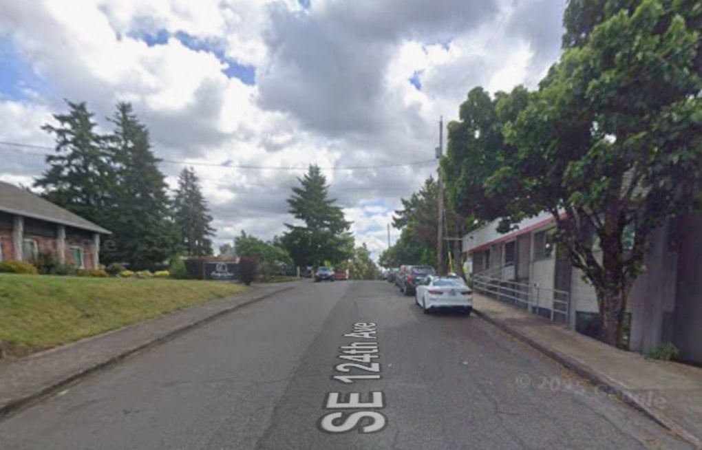 RV and Shed Fire Sparks Grass Blazes on SE 124th in East Portland