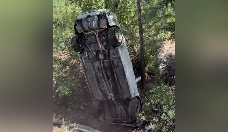 Sacramento Carjacking Suspect Crashes, Flees Across I-80 Into Truckee Creek