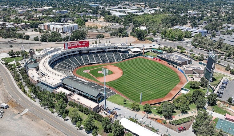 Sacramento River Cats' Santa Cat Mows Down Dodgers Prospect on Scooter