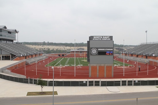 San Antonio Storm Knocks Out Power to 100,000, Flips Trailer at Heroes Stadium