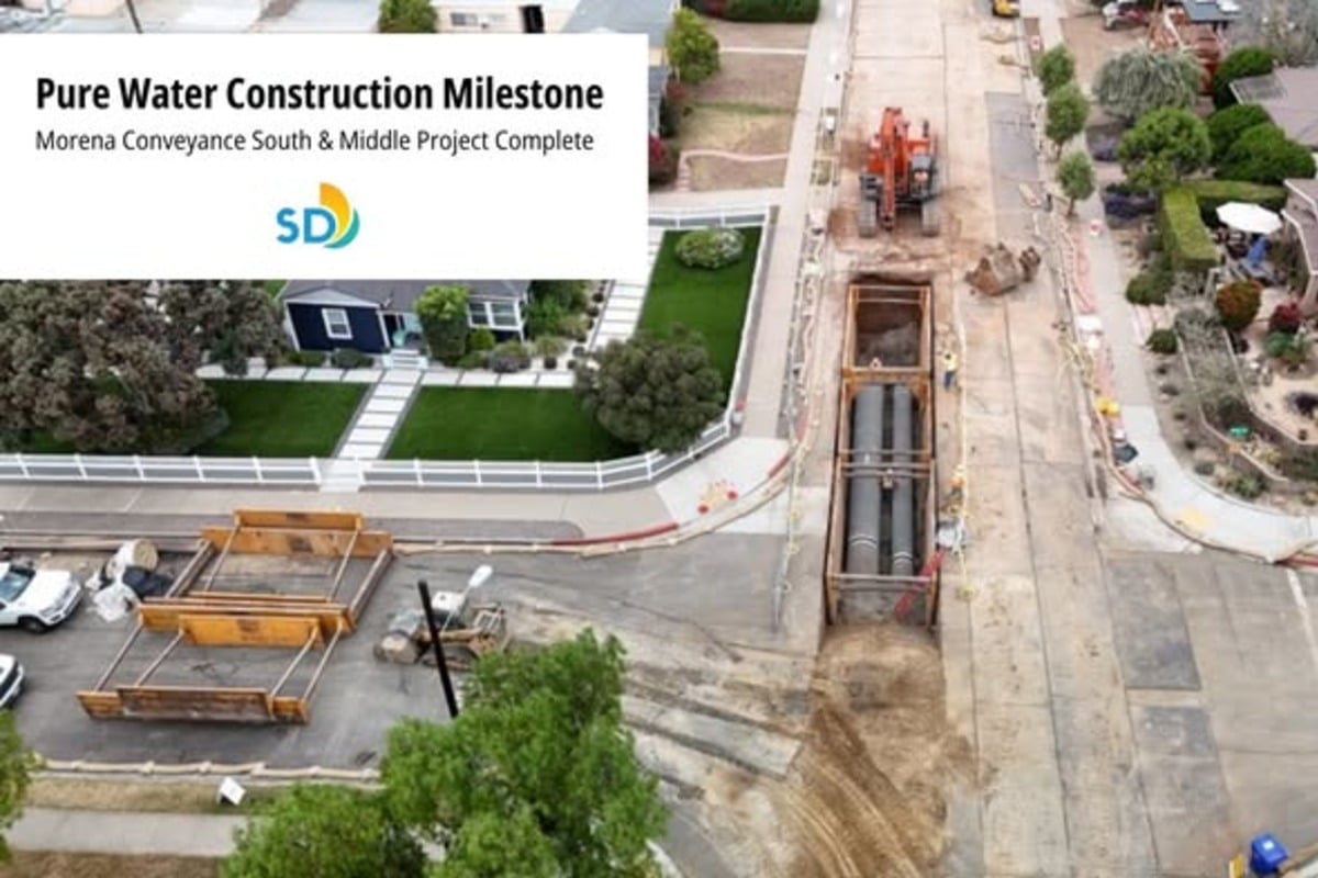 San Diego Pure Water Pipeline Project Reaches Construction Finish Line
