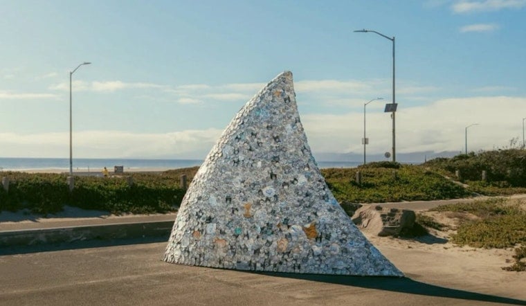 San Francisco’s Golden Gate Park Gets 11-Foot ‘Trash Shark’ Fin After Beach Cleanup