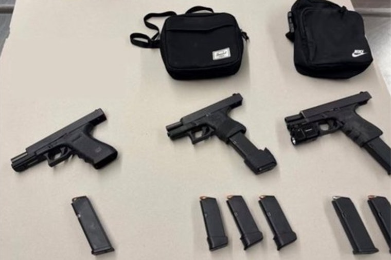 San Jose Cops Catch Vehicle Convoy Ditching Guns Overnight, Eight Arrested