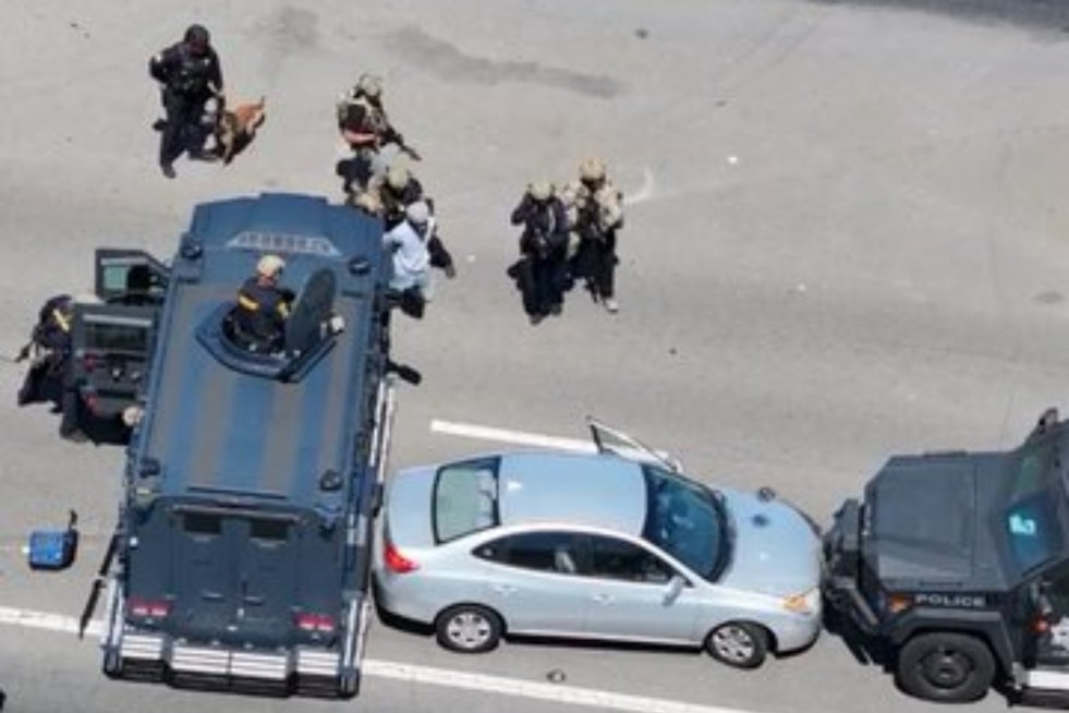 San Leandro I-880 Standoff Ends Peacefully After Hayward Man's Armed Threat in Dublin