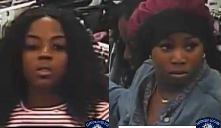 Sanford Marshalls Hit By $150 Clothing Theft, Police Hunt Two Suspects