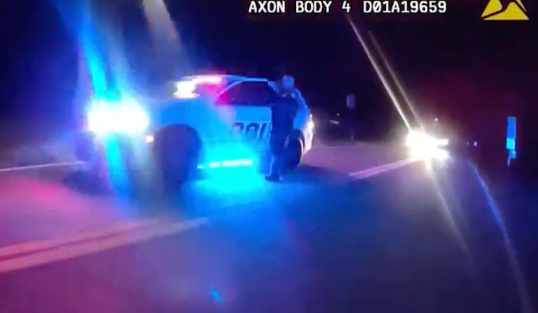 Sanford Officer Rescues Toddler Wandering Deltona Road