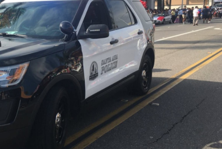Santa Ana Police Drone Nabs Bicycle Robbery Suspect