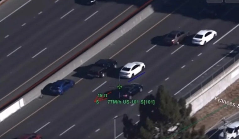 Santa Rosa Woman Nabbed After 130-MPH Highway 101 Chase Into Marin