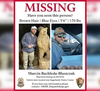 Search Underway for Missing Hiker Whose Car Was Found Near Gatlinburg's Sugarlands Center