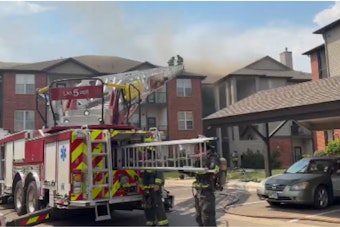 Second-Alarm Blaze Rips Through Aurora Apartment Building as Firefighters Search for Residents