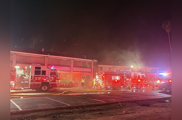 Second-Alarm Fire Guts North Phoenix Travelodge, Over 50 Rooms Hit