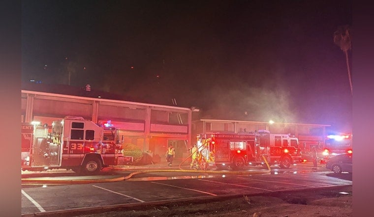 Second-Alarm Fire Guts North Phoenix Travelodge, Over 50 Rooms Hit