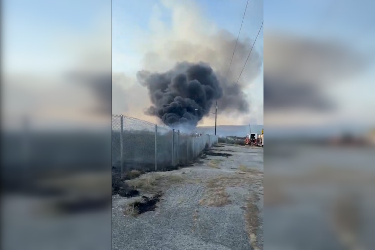 Second-Alarm Fire Tears Through East Austin's Country Flea Market, Sparks Grass Blaze