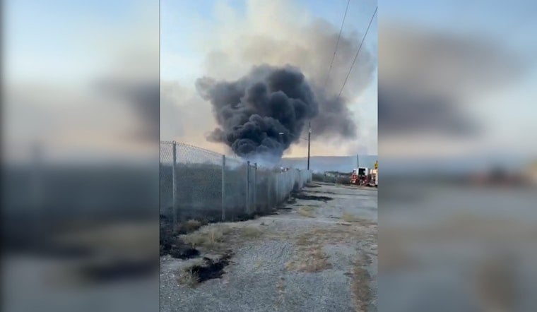 Second-Alarm Fire Tears Through East Austin's Country Flea Market, Sparks Grass Blaze