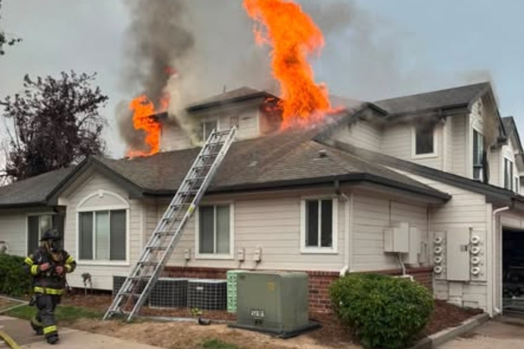 Second-Alarm Fire Tears Through Southeast Denver Apartments Near Akron and Mississippi