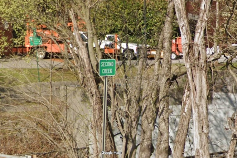 Second Creek Construction Near Neyland Drive Explained