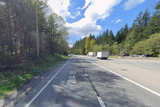 Semi-Motorcycle Crash Shuts Down SR 18 Near Tiger Mountain Summit