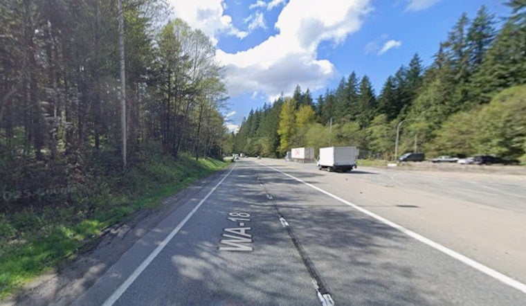 Semi-Motorcycle Crash Shuts Down SR 18 Near Tiger Mountain Summit