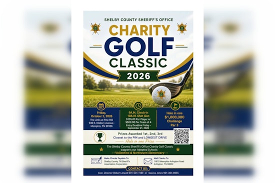 Shelby County Sheriff Golf Classic Returns to Memphis Oct. 2