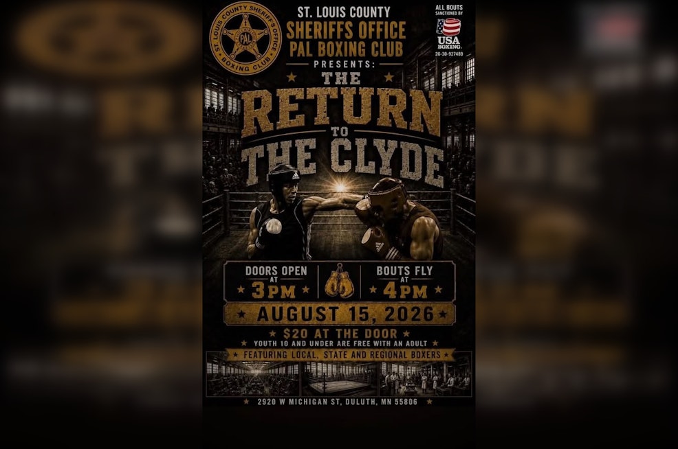 Sheriff's Office Brings Amateur Boxing Back to Duluth's Clyde Iron Works