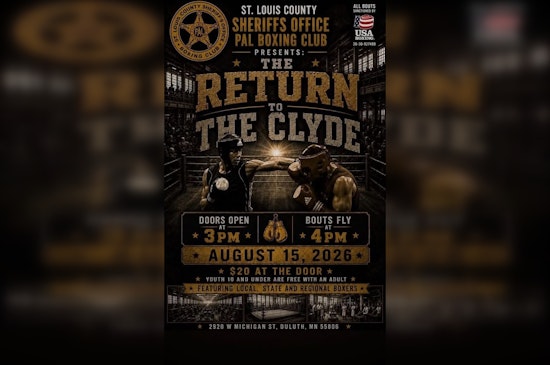 Sheriff's Office Brings Amateur Boxing Back to Duluth's Clyde Iron Works