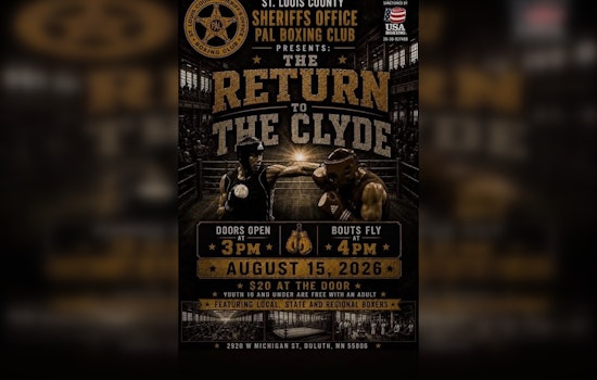 Sheriff's Office Brings Amateur Boxing Back to Duluth's Clyde Iron Works