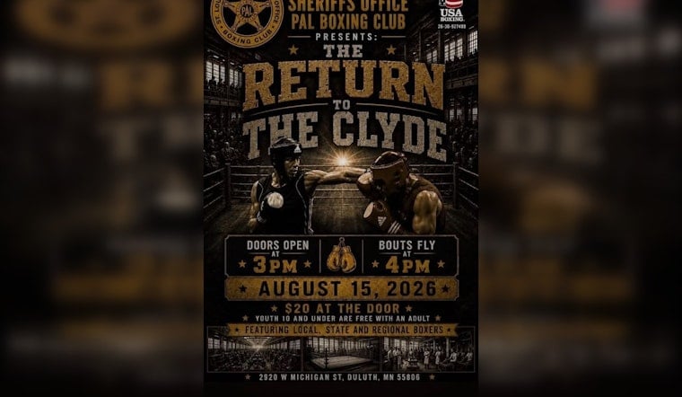 Sheriff's Office Brings Amateur Boxing Back to Duluth's Clyde Iron Works