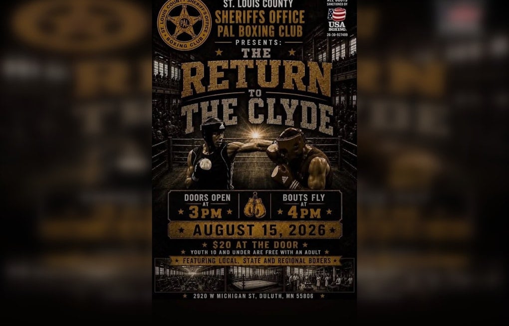 Sheriff's Office Brings Amateur Boxing Back to Duluth's Clyde Iron Works